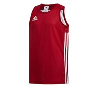 adidas 3g Speed Reversible Jersey, Camiseta sin mangas Unisex niños, Power Red / White, 164