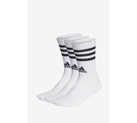 adidas - 3S Cushioned Sportswear Crew 3-Pack - Calcetines multifuncionales Unisex M | EU M white / black