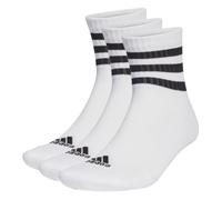 Adidas Performance Lote de 3 pares de calcetines altos. Color blanco + blanco + blanco