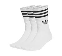 ADIDAS ORIGINALS Calcetines '3-Stripes Crew 3 Pairs' negro / blanco 43-45 negro / blanco