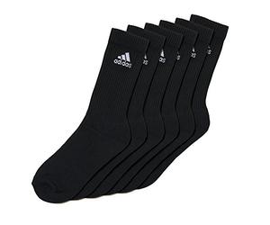 adidas 3S per CR HC 6P Calcetines, Hombre, Negro/Blanco, 27-30