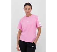 adidas 3s - Rosa - Camiseta Manga Corta Mujer talla XS