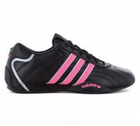 Adidas ADI RACER LO W - Mujer Sneakers Negro JS0281 Sport Ocio Zapatos NUEVO