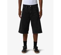 adidas Adicolor Denim Firebird Shorts Negro