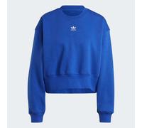 Adidas Adicolor Essentials Sudadera Cuello Redondo de Felpa Azul