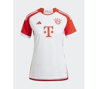adidas adidas - Camiseta de mujer 1ª equipación FC Bayern Munich 2023-2024 adidas. Blanco / Rojo Talla XS