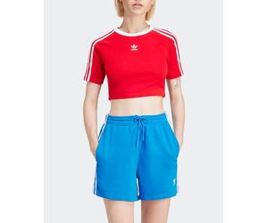 adidas adidas - Camiseta de mujer Baby 3 bandas adidas Originals. Rojo