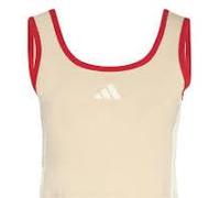 Adidas adidas - Camiseta sin mangas para mujer, beige, M