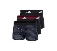 adidas adidas Herren Trunk (3pk) - Active Flex Cotton - Bequeme Unterwäsche Bóxer Hombre (Pack de 3)