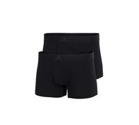 Adidas Adidas Herren Unterwäsche Boxershorts 2er Pack - Low Rise Trunk (2pk) - Active Flex Cotton 3 Stripes Bóxer Hombre