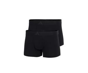 Adidas Adidas Herren Unterwäsche Boxershorts 2er Pack - Low Rise Trunk (2pk) - Active Flex Cotton 3 Stripes Bóxer Hombre