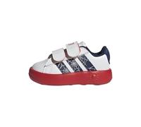 adidas Unisex bebé Marvel Spider-Man Grand Court Infants Shoes, FTWR White/Dark Blue/Pure Ruby, 19 EU