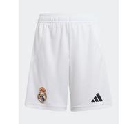 adidas adidas - Pantalón corto de niños 1ª equipación Real Madrid CF 2024-2025 Adidas. Blanco