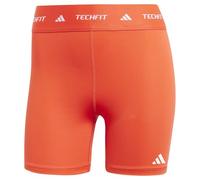 adidas - adidas TECHFIT Short Leggings, Ceñidos De las mujeres, bright red,
