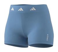 adidas - adidas Techfit Short Tigh, MEDIAS (1/4) De las mujeres, semi blue burst,