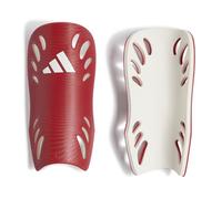 adidas Adiflex - Espinilleras unisex para adultos, color rojo, talla S