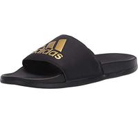 Adidas - Sandalias para hombre Adilette Comfort, Negro (Negro/Oro Metálico/Negro), 44 EU