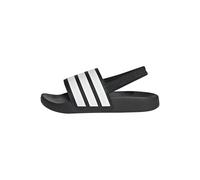 Mules Adilette Estrap Niña Talla 29. Color Negro