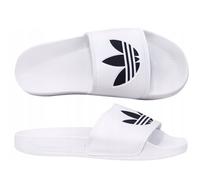 adidas Adilette Lite, Chanclas Unisex adulto, Footwear White Core Black Footwear White, 46 EU