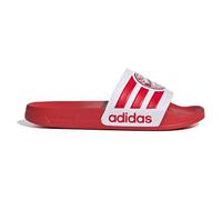 adidas ADILETTE Shower Bayern MUNICH - Sandalias unisex para adultos, color rojo y blanco