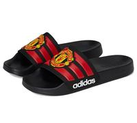 adidas Adilette Shower Manchester United - Sandalias unisex, Core Black Supplier Color Ftwr White, 38 EU
