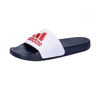 adidas Adilette Shower Slides, Chanclas Unisex adulto, Cloud White Scarlet Victory Blue, 38 EU