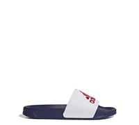 adidas Adilette Shower Slides, SE DESLIZA Unisex Adulto, Cloud White/Scarlet/Victory Blue, 46 EU
