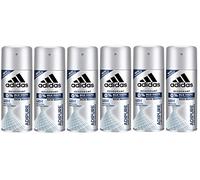adidas adipure - Spray corporal desodorante para hombre, 6 unidades (6 envases de 150 ml)