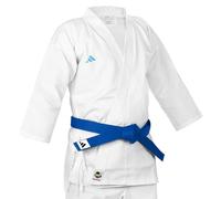 adidas Adistart - Uniforme de Karate Unisex Juvenil 7oz Artes Marciales Estudiantes Gi, Color Blanco, tamaño 160 cm