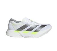 adidas Adizero Adios Pro 4 zapatillas de running para hombre | EU 45.3 in Cloud White/Iron Metallic/Solar Yellow