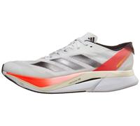 adidas Adizero Boston 12 - Zapatillas Deportivas para Hombre, Blanco/Aurora Met./Solar Red, 39.5 EU