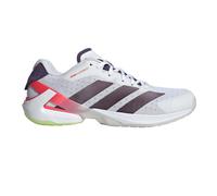 adidas Adizero Counterblast hombre zapatillas cancha | EU 44.7 in Cloud White/Aurora Metallic/Aurora Plum