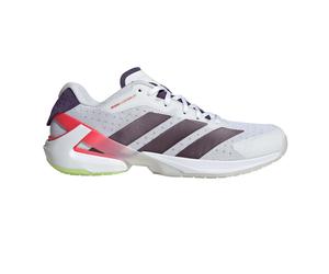 adidas Adizero Counterblast hombre zapatillas cancha | EU 48.7 in Cloud White/Aurora Metallic/Aurora Plum