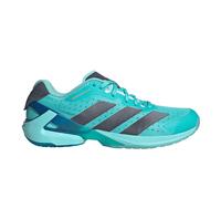 adidas Adizero Counterblast - Zapatillas de pista cubierta para hombre | EU 41.3 in Flash Aqua/Aurora Onix/Dusky Petrol