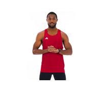 adidas Hombre Adizero Essentials Aeroready Running Singlet Shirt, Team Power Red 2, L