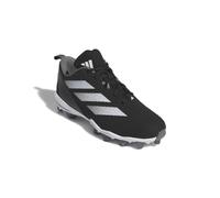 adidas Adizero Instinct Molded Softball, Zapatillas Mujer, Negro Blanco Gris Equipo, 45 1/3 EU