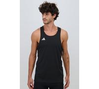 adidas Adizero Essentials - Camiseta de Running para Hombre, Talla S, Color Negro