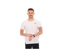 adidas adizero SS Tee vêtement running homme déstockage S Blanc