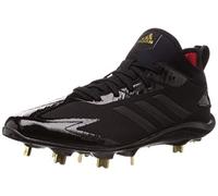 adidas Adizero Stabile Low - Zapatos de béisbol con tacos de metal, Core Negro, 40 EU