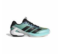 adidas Adizero Ubersonic 5 Tennis Shoes Flash Aqua/Core Black/Lucid Orange Zapatillas de tenis para hombre EUR 43 1/3
