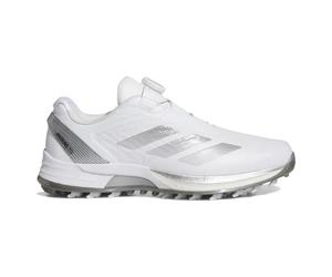 Adidas Adizero ZG BOA zapatos de golf para hombre, blanco, Con tacos, 44, Estándar