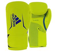 adidas AdSBG100 - Guantes de Boxeo para Adultos Speed 100 (12 oz), Color Amarillo y Azul
