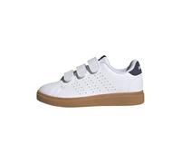 adidas Advantage Base 2.0 Shoes Children, Zapatillas de Tenis, FTWR White/Shadow navy/GUM10, 33 EU