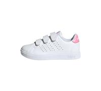 Adidas - Advantage Base 2.0 Shoes Junior, Zapatos Bajos Que no Son de fútbol, FTWR White/Bliss Pink/Core Black,