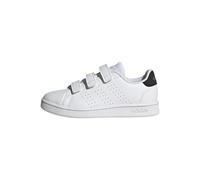 adidas Advantage Court Lifestyle Hook-and-Loop Shoes, Zapatillas, Cloud White/Core Black/Silver, 29 EU