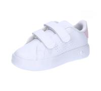 adidas Advantage Shoes Kids, Sneaker Unisex Niños, Ftwr White Ftwr White Clear Pink, 27 EU