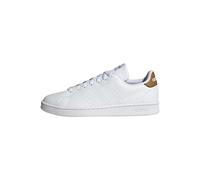 adidas Advantage Shoes, Zapatillas de Tenis Hombre, Cloud White/Cloud White/Bronze, 40 2/3 EU