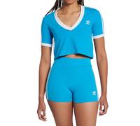 Adidas Aeroknit Seamless Mujer Camiseta Deportiva Corta Azul M