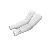 adidas Aeroready Compression Arm Sleeves Mangas Deportivas, Blanco, S-M (Pack de 2) Unisex Adulto