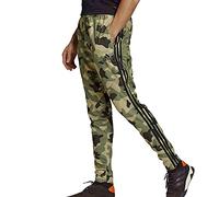 adidas AEROREADY - Pantalones de chándal para hombre, diseño de camuflaje, verde-negro, XS